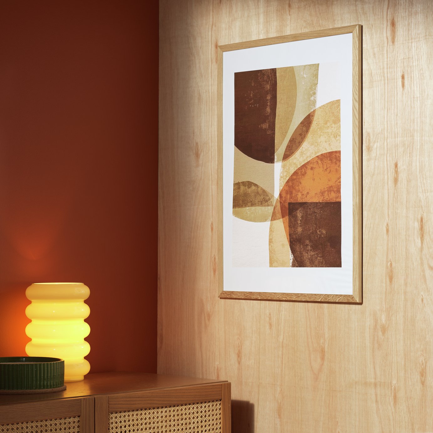 Habitat Ontario Oak Wooden Picture Frame - 50x70cm