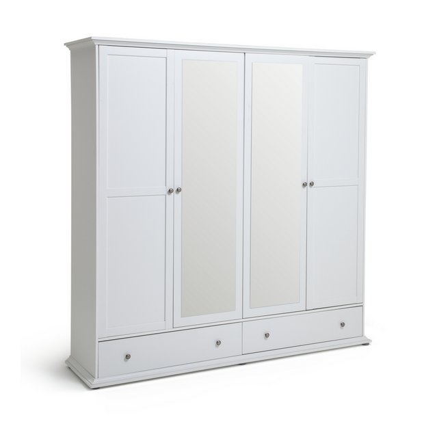 4 door wardrobe deals argos