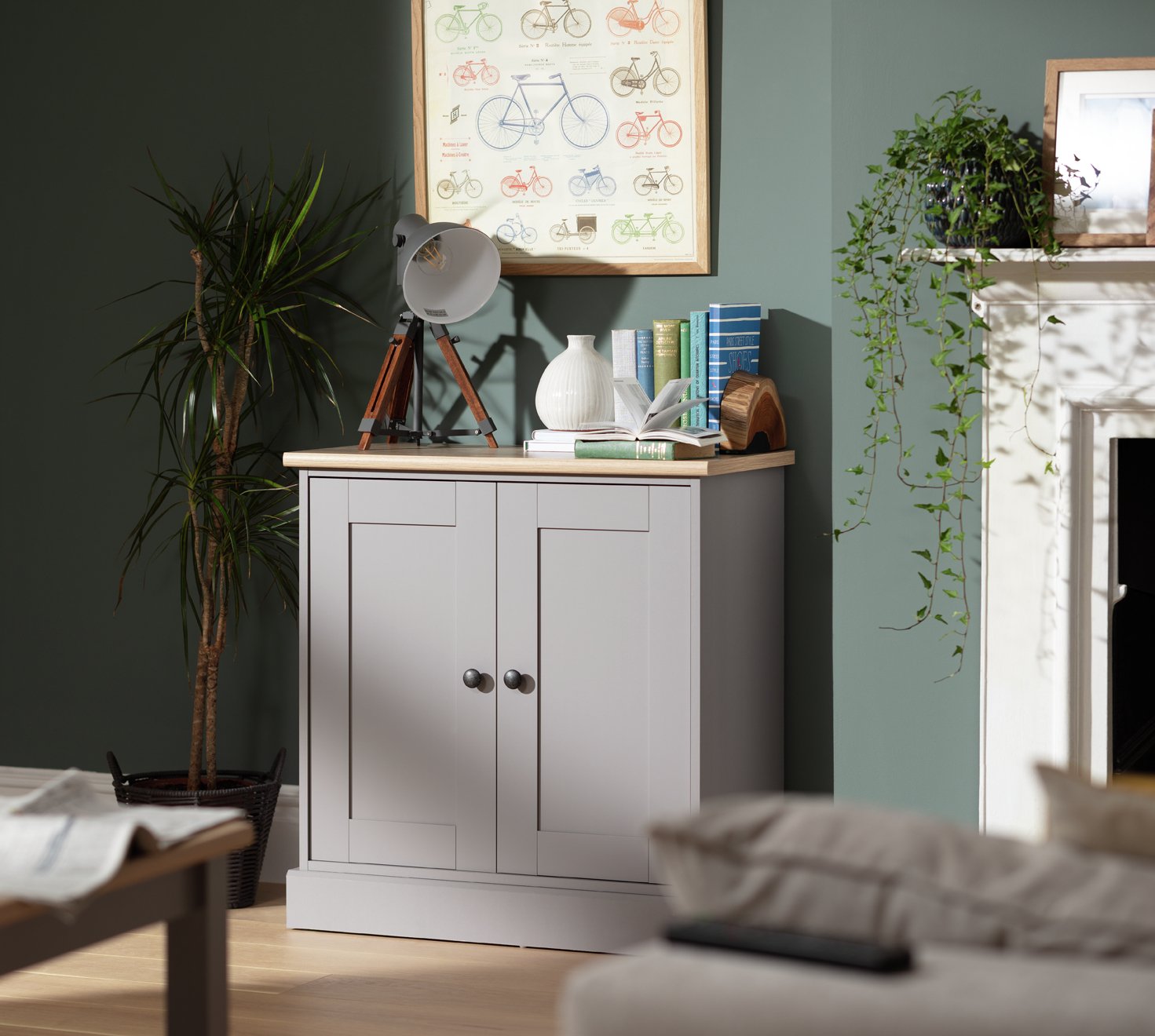 Argos Home Winchester 2 Door Sideboard - Grey