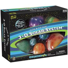 Great Explorations Space Glow in the Dark 3D Solar System