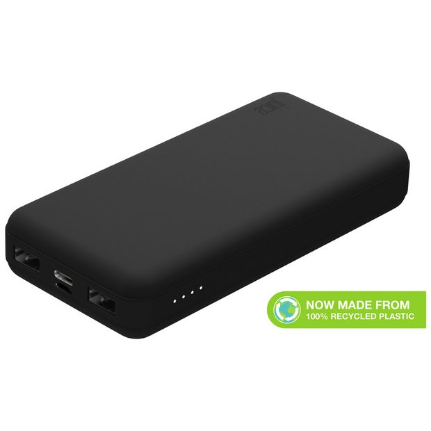 Ultimate 15,000mAh Portable Power Bank with Wall Plug, Digital