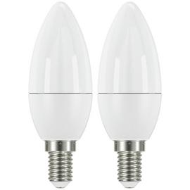 Argos Home 3W LED SES Frosted Candle Light Bulb - 2 Pack