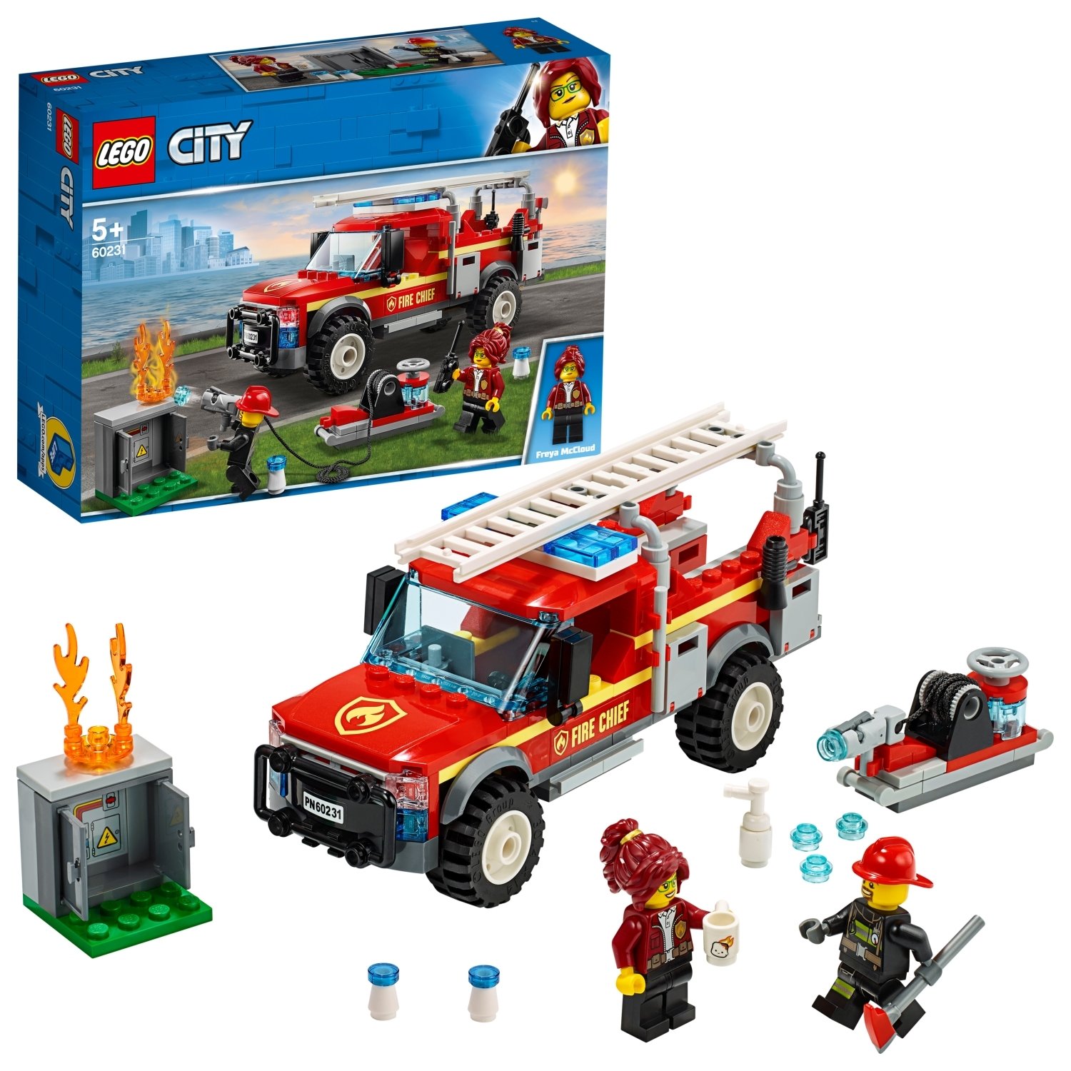 lego fire truck big w