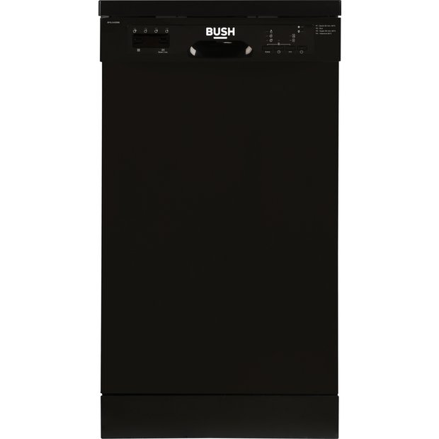 Black slimline clearance dishwasher asda