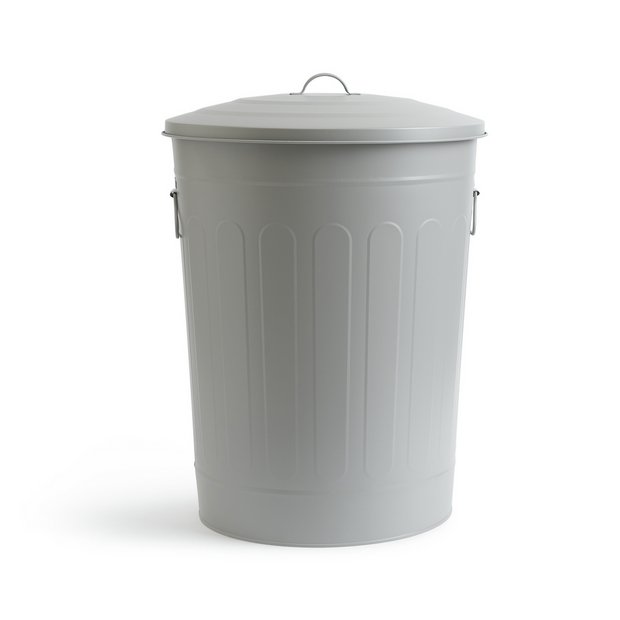 Buy Habitat 49 Litre Trash Can Waste Bin - Grey