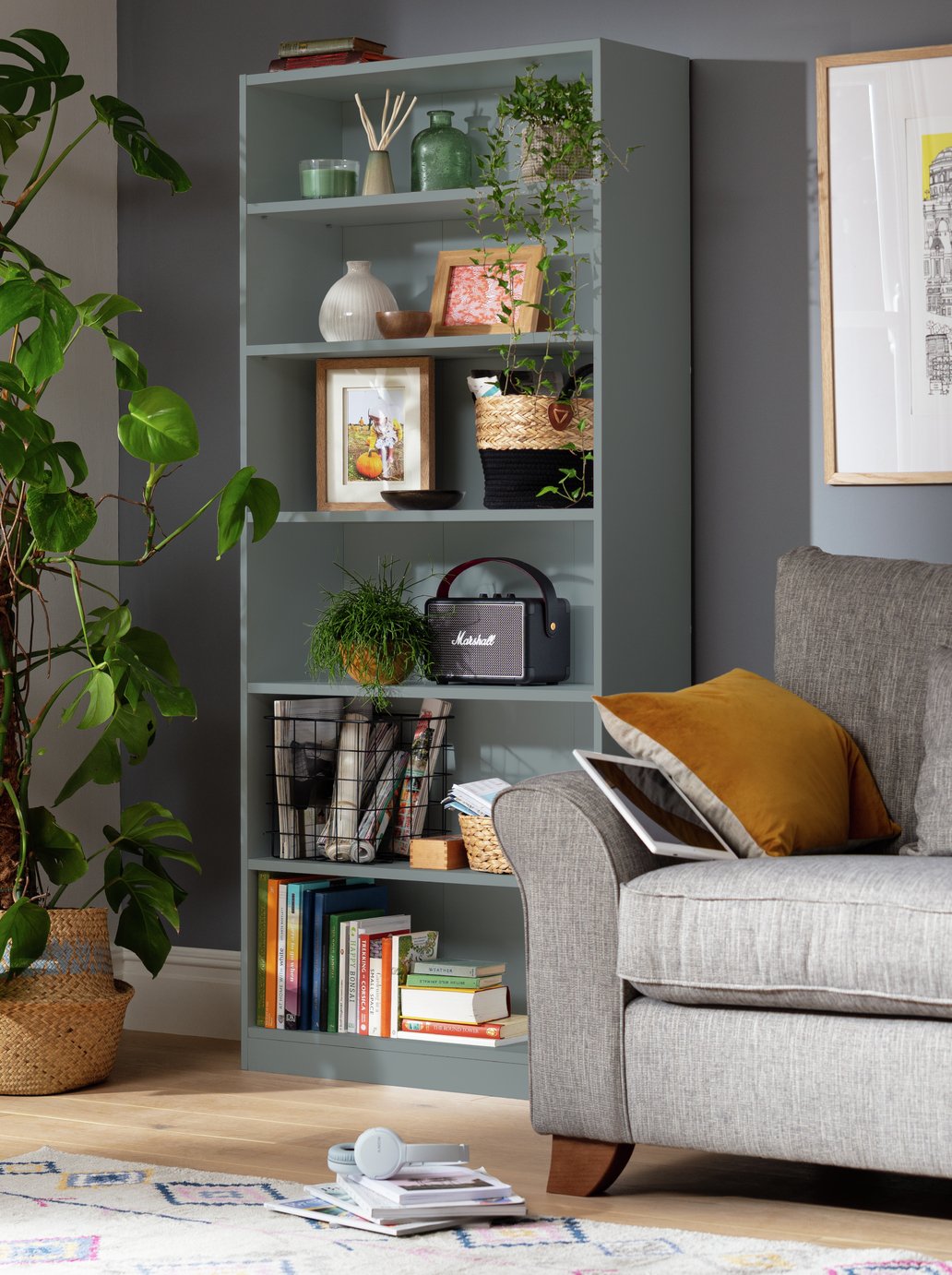 Argos Home Maine Deep Bookcase