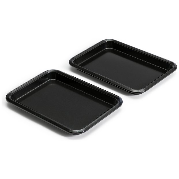 Buy Argos Home 2 Piece Non Stick Pizza Pan & Oven Chip Tray Set