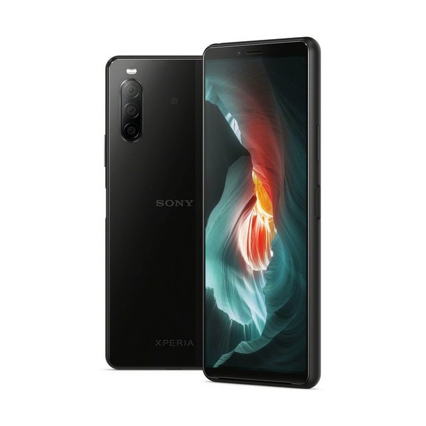 Buy Sim Free Sony Xperia 10 Ii Mobile Phone Black Sim Free Phones Argos