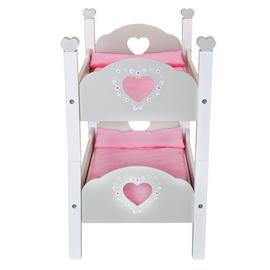 Chad Valley Babies to Love Wooden Doll's Bunkbed