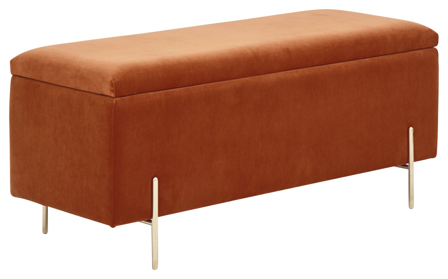GFW Mystica Fabric Ottoman Storage Bench