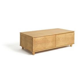 Habitat Grooved Storage Coffee Table - Pine