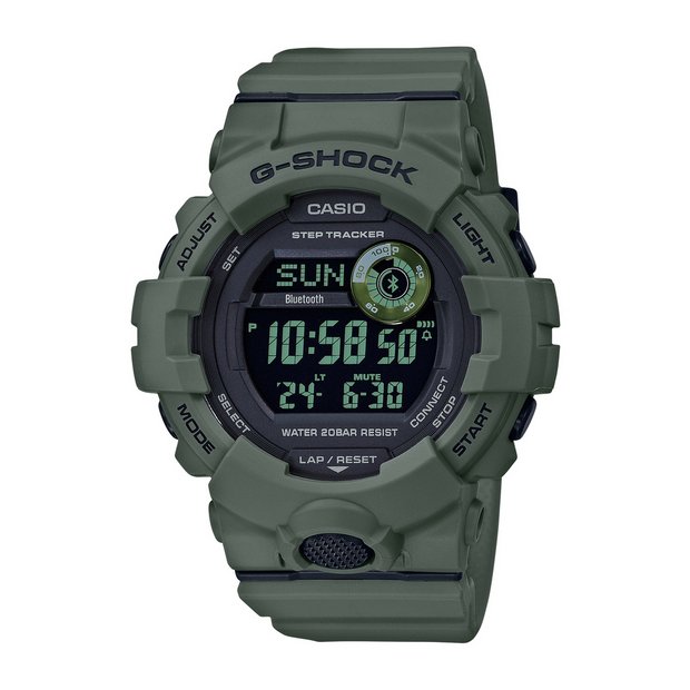 Buy Casio G Shock Men s Khaki Resin Strap Watch Men s watches Argos