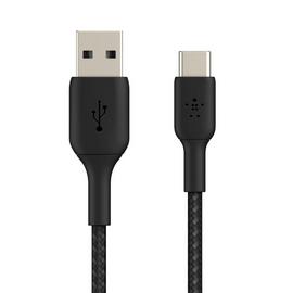 Belkin Braided USB-C to USB-A 3m Cable - Black