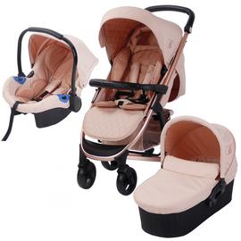 My Babiie Billie Faiers MB200 Travel System - R Gold & Blush