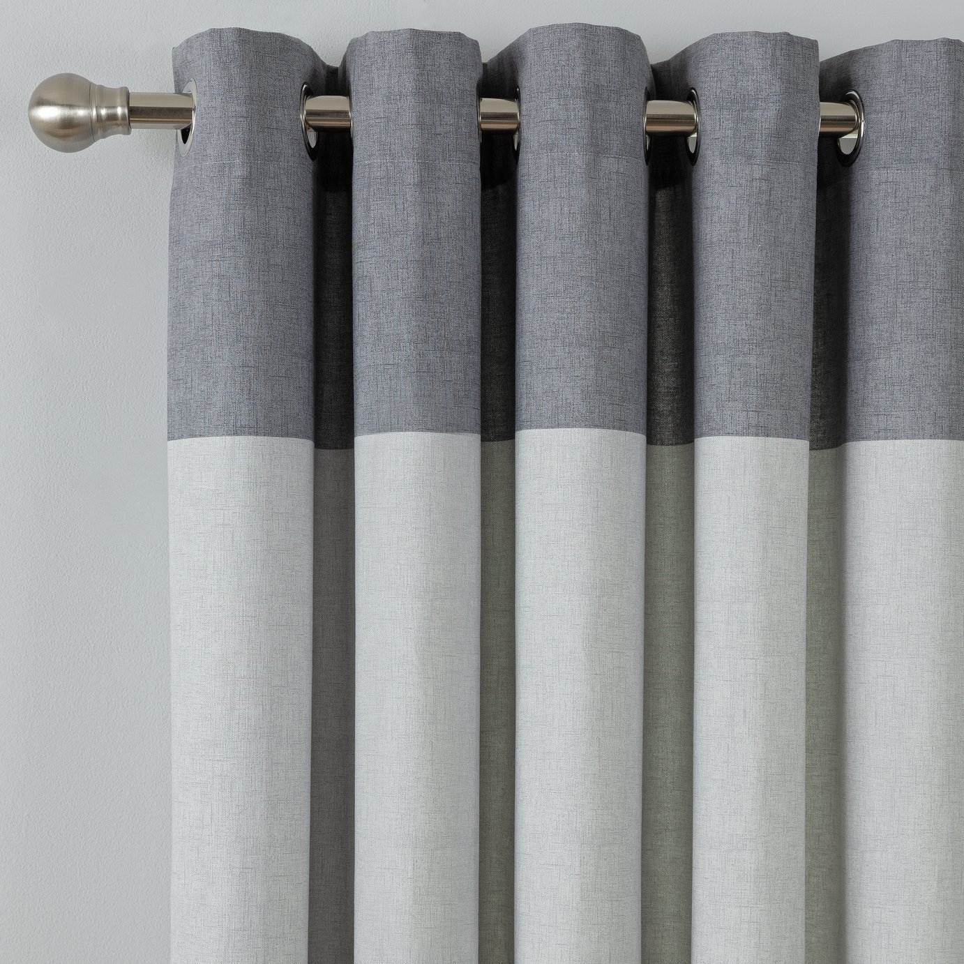 Buy Argos Home Blackout Eyelet Curtains Dove Grey Curtains Argos