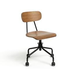 Habitat Old School Office Chair - Dark Oak