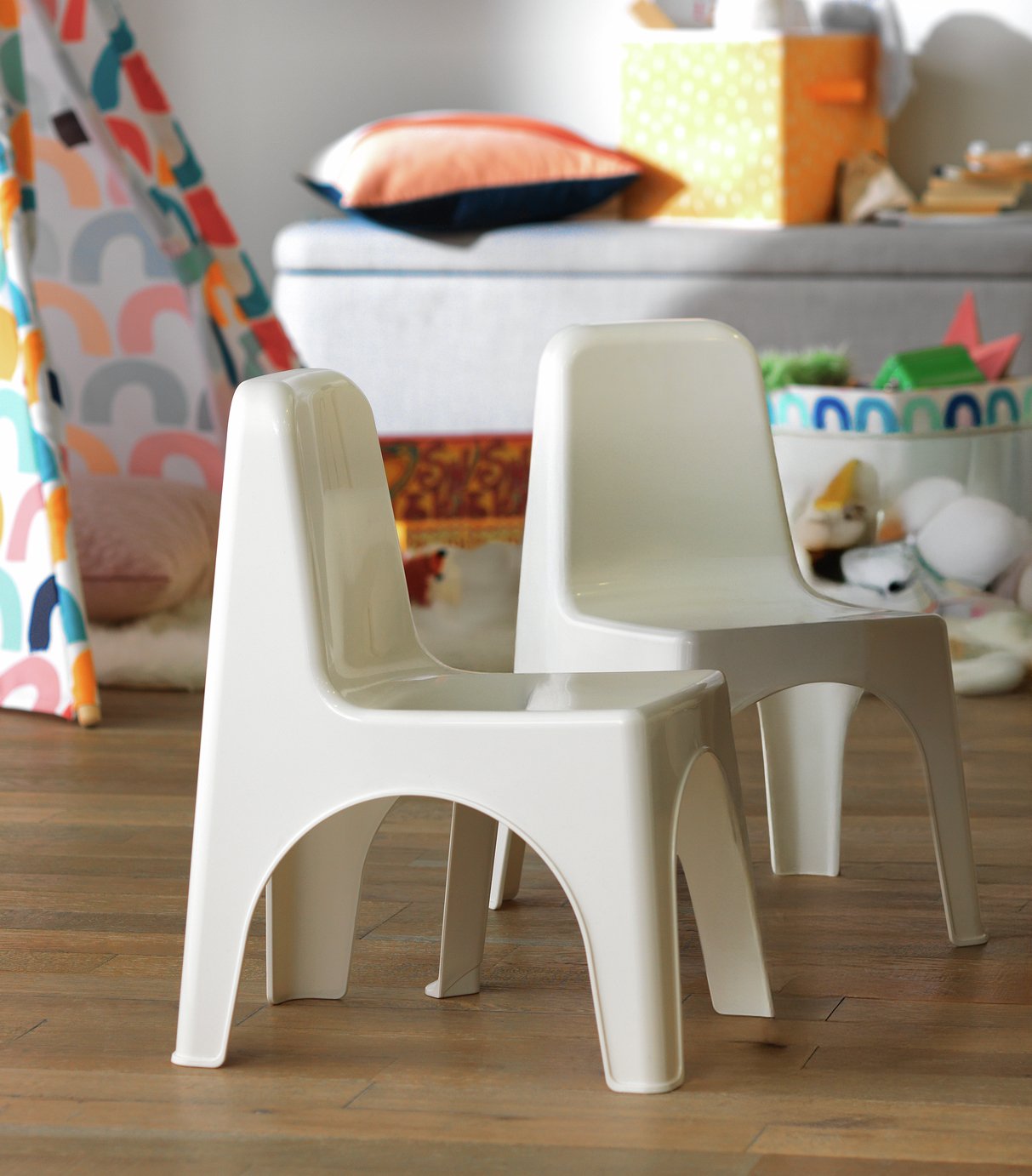 Buy Bica Kids Plastic Table White Kids tables and chairs Argos