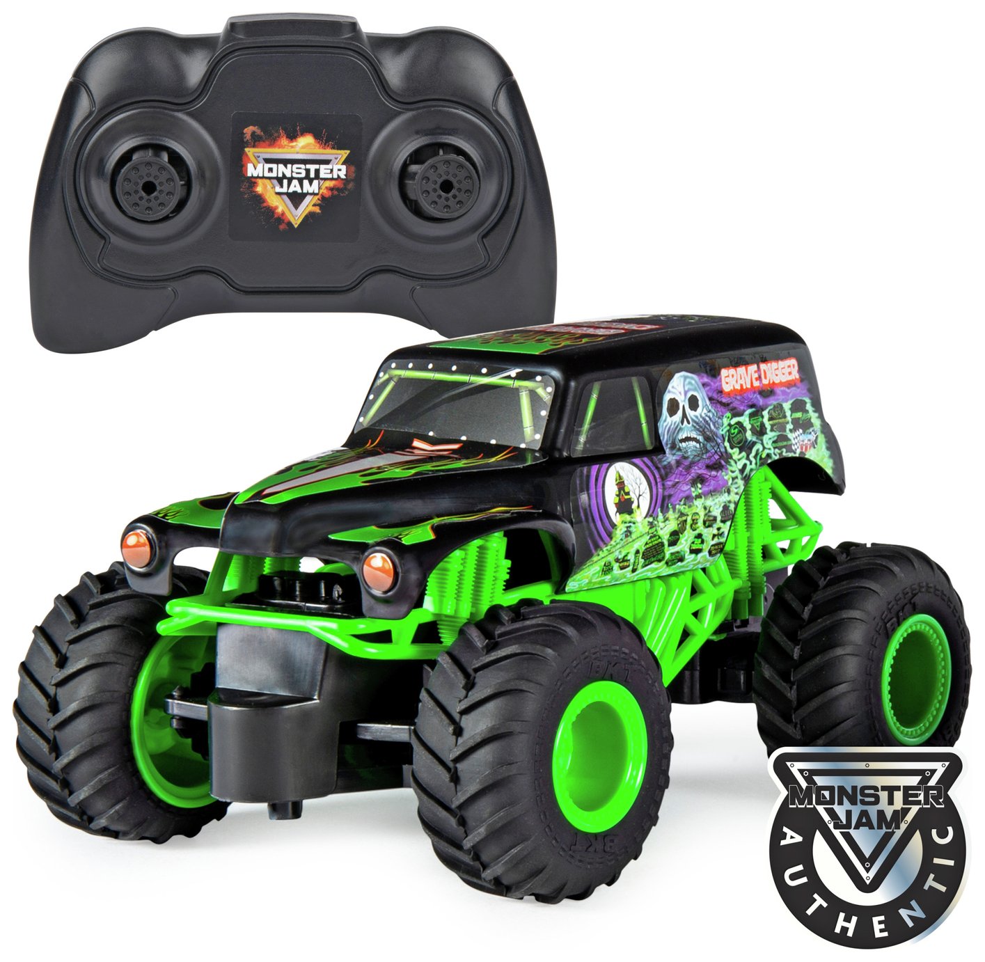 Monster Jam Grave Digger 1:24 Radio Controlled Truck