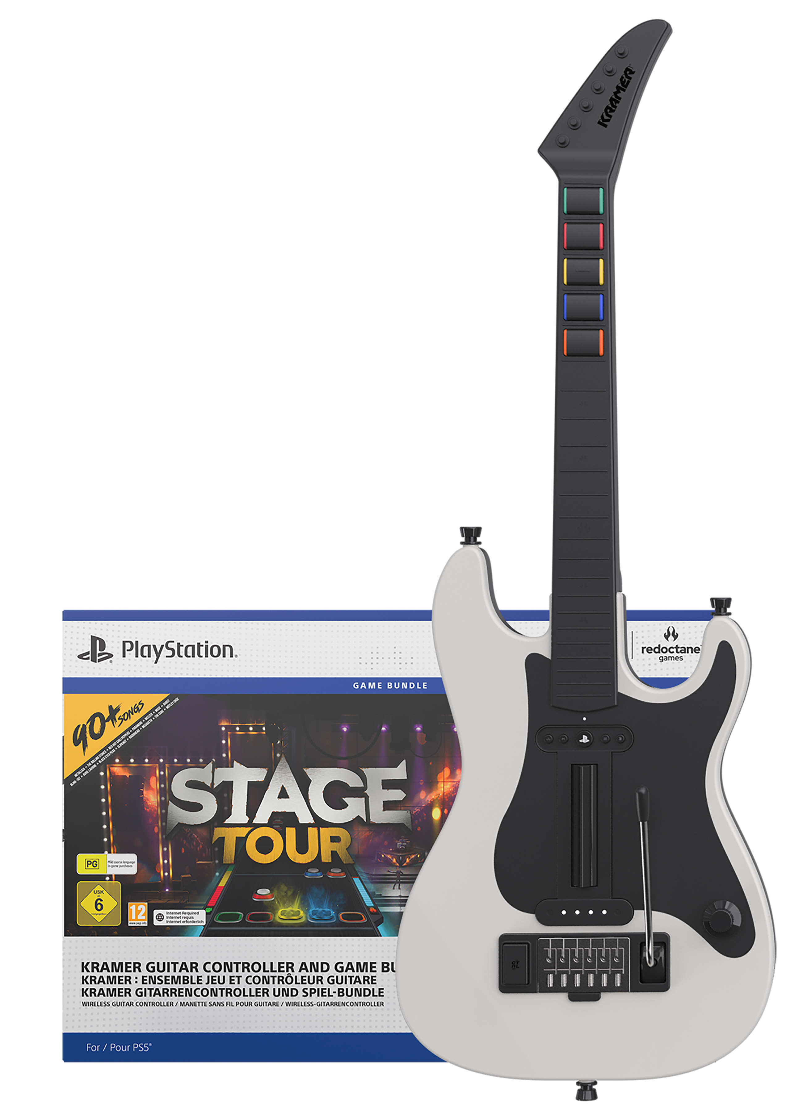 Stage Tour Game & Kramer Guitar Controller PS5 Game Bundle Pre-Order