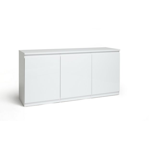 Argos white deals high gloss sideboard