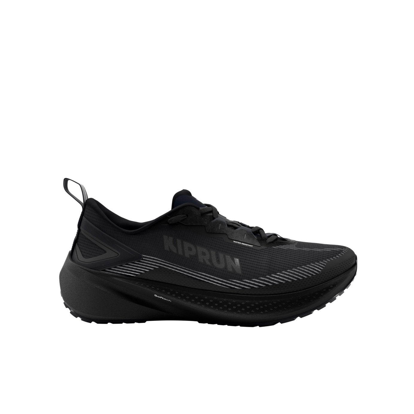 Decathlon Women's Kipcore WR Water-Repellent Running Shoes - Black
