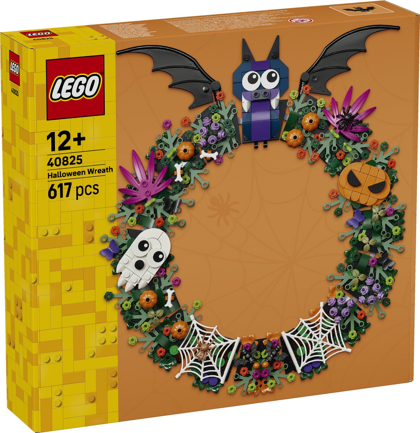 LEGO Halloween Wreath 3D Wall Art Decoration 40825