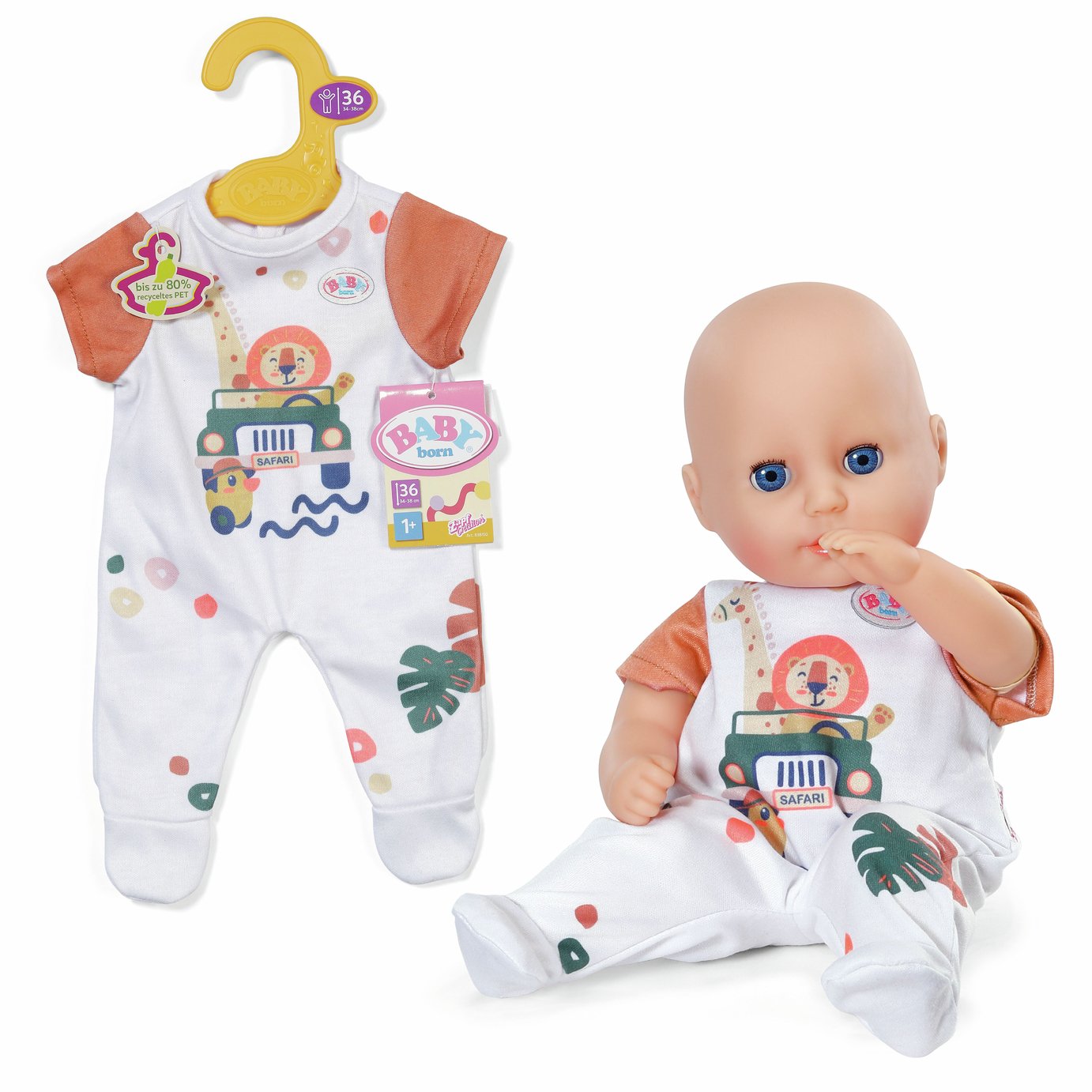 Baby Born Jungle Romper Doll Outfit