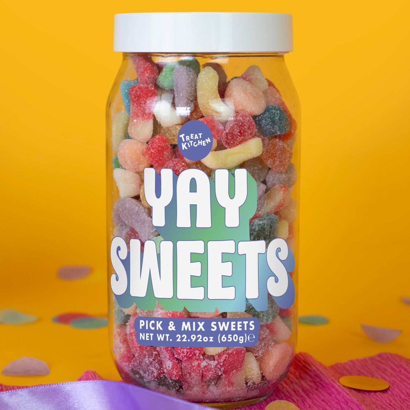 Treat Kitchen Yay Sweets Gift Jar