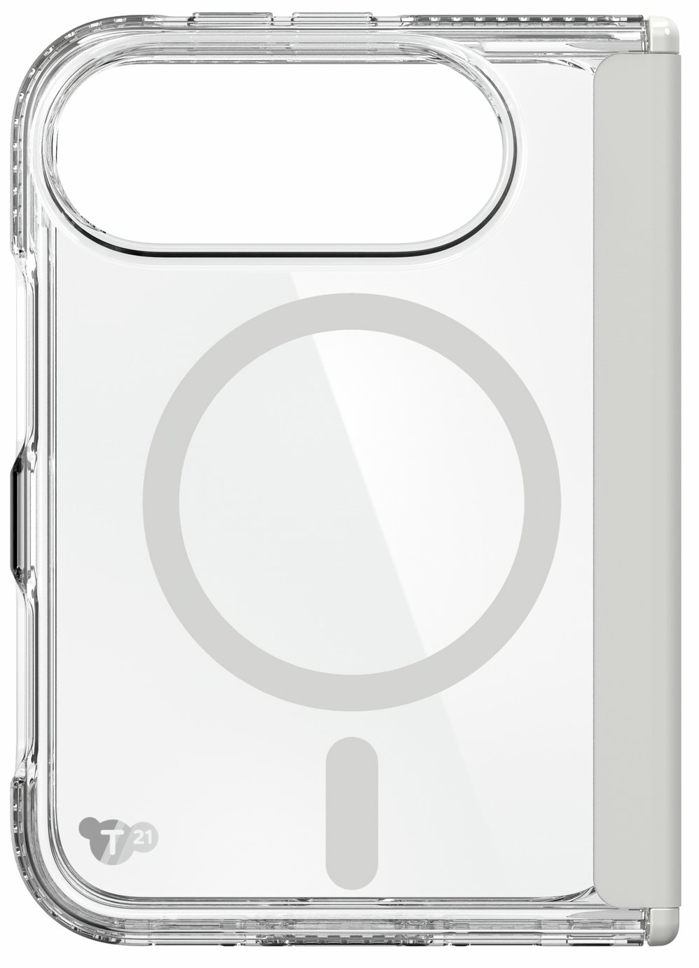 Tech21 EvoClear iPhone Duo Phone Case with MagSafe - Clear