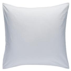 Habitat Washed Cotton Standard Pillowcase Pair - White