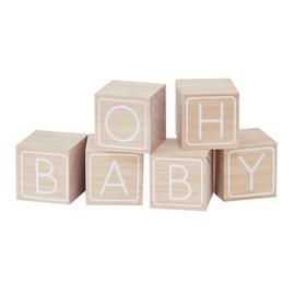 Ginger Ray Guest Book Baby Blocks