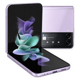 SIM Free Samsung Galaxy Z Flip3 5G 128GB Phone - Lavender
