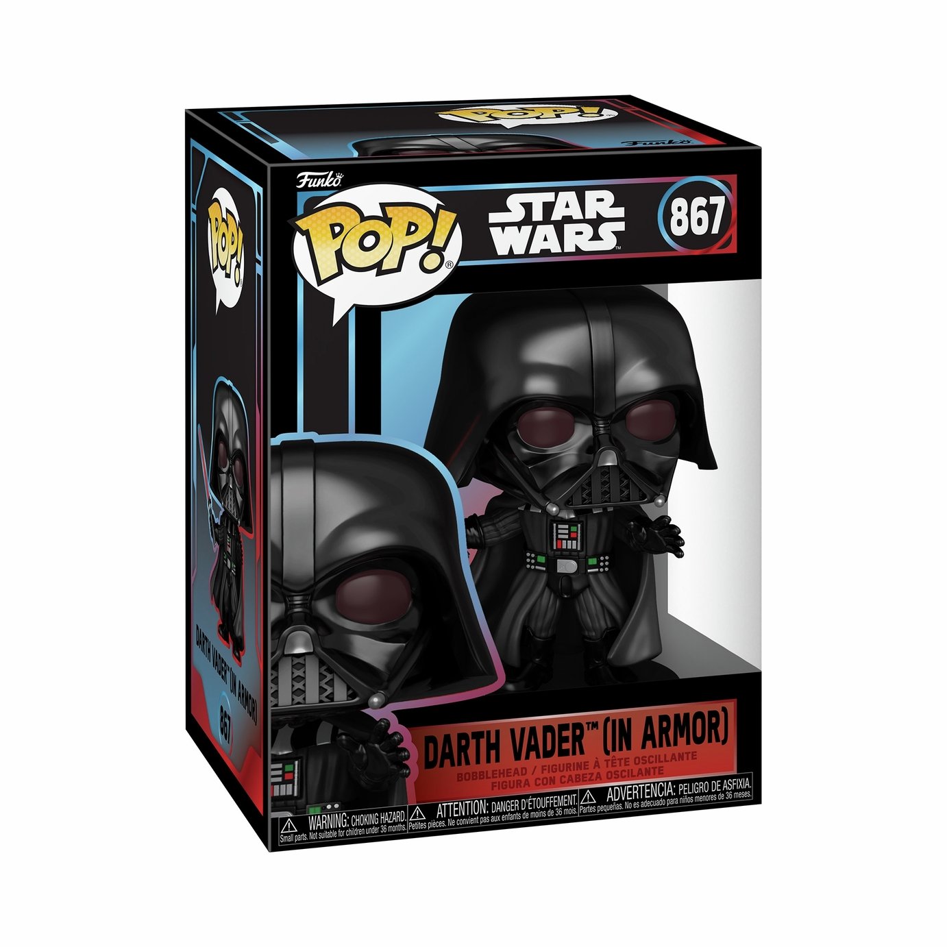 Funko POP! STAR WARS Darth Vader with Armour 4.6 Inch Vinyl Figure