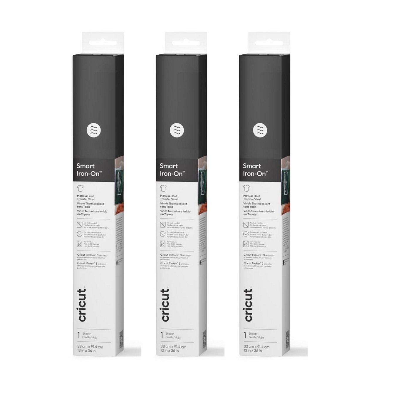 Cricut Smart Iron-On Sheets Pack of 3