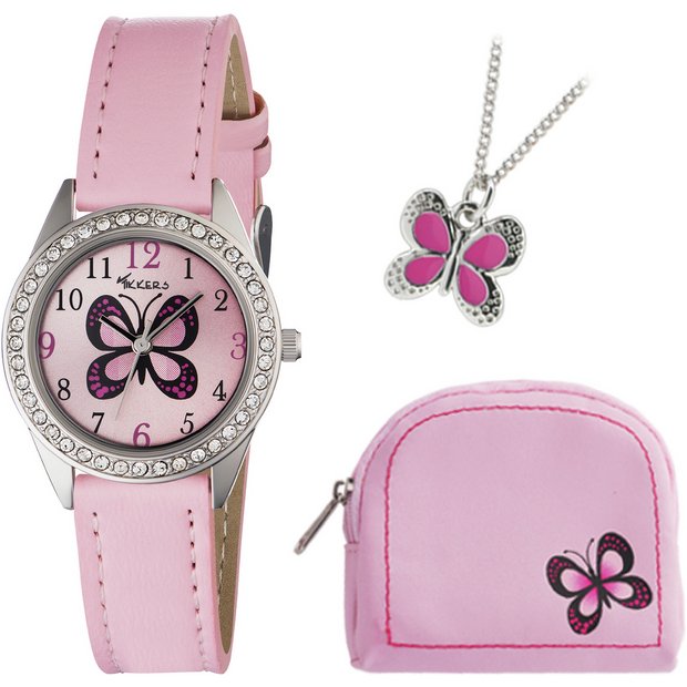 Argos pink online watch