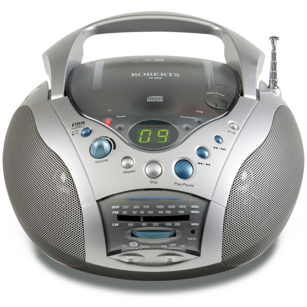 Buy Roberts CD9959 Swallow CD Player - Silver at Argos.co.uk - Your ...