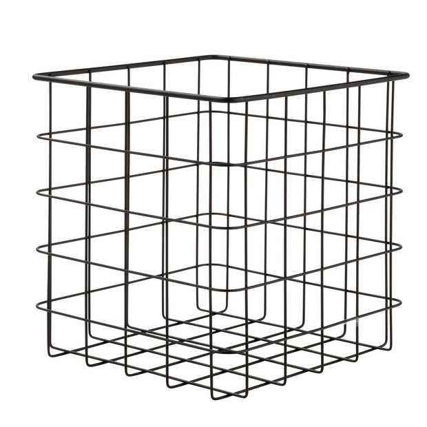 Buy Argos Home Set Of 2 Wire Storage Baskets Black Decorative