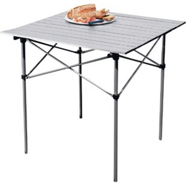 Buy Aluminium Folding Camping Table with Slatted Top Camping tables Argos