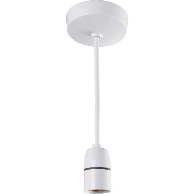 Buy Argos Home Ceiling Rose BC Light Bulb Fitting | Ceiling lights | Argos