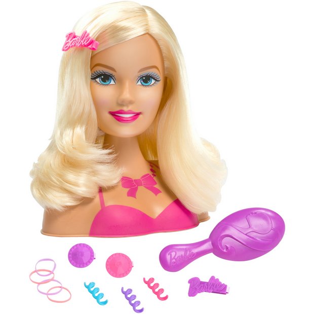 Buy Barbie Princess Styling Head at Argos.co.uk - Your Online Shop for ...