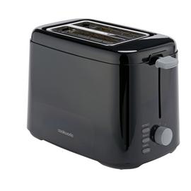 Cookworks 2 Slice Toaster - Black