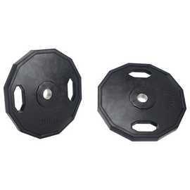 Pro Fitness Olympic Rubber Weight Plates 2 x 20kg