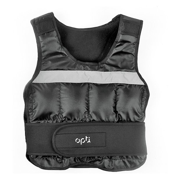 Buy Opti 10kg Weighted Vest Wearable weights Argos