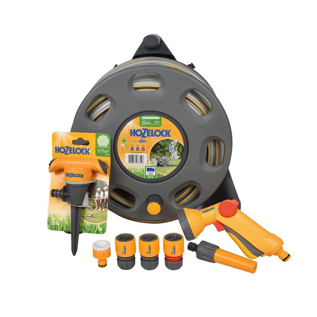 Buy Hozelock Compact Reel with Accessories - 20m