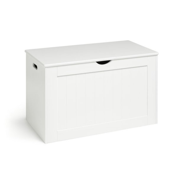 Buy Argos Home Shaker Blanket Box White Ottomans and storage