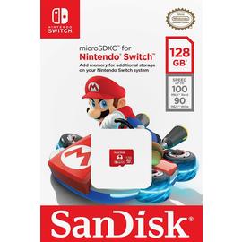 SanDisk 100MBs MicroSDXC Card for Nintendo Switch - 128GB 