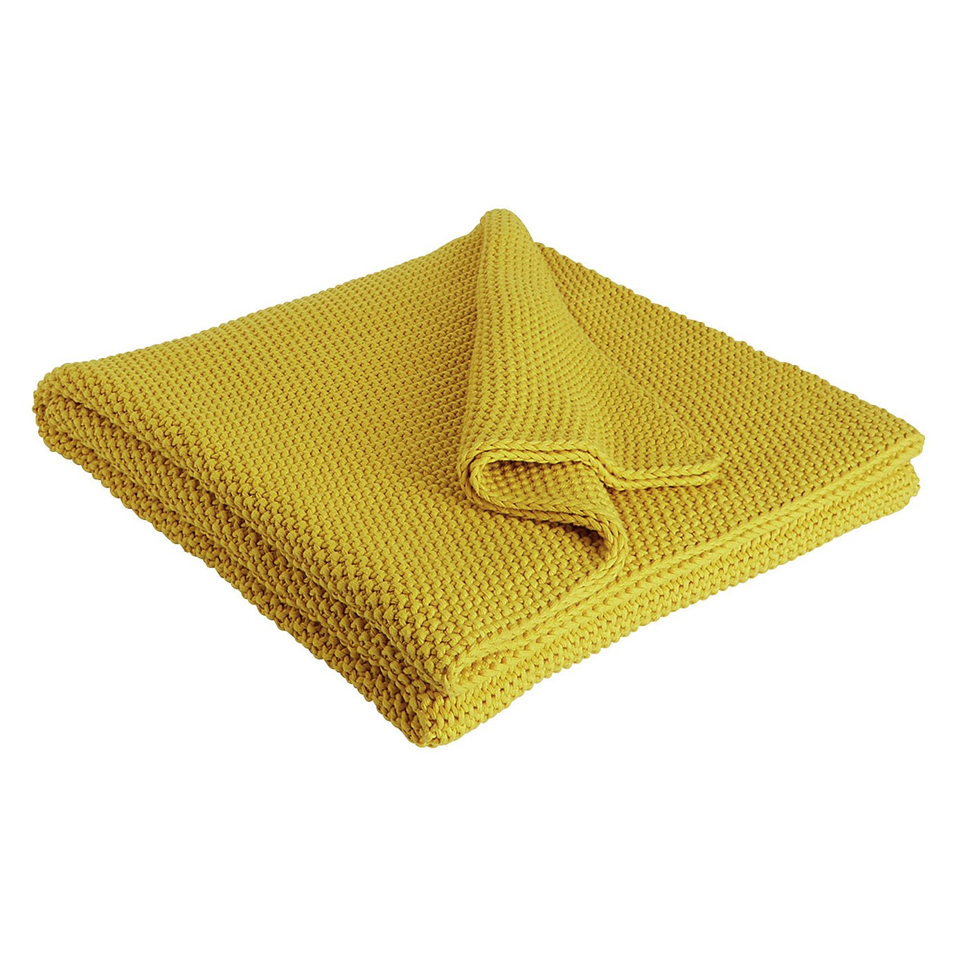 habitat yellow throw
