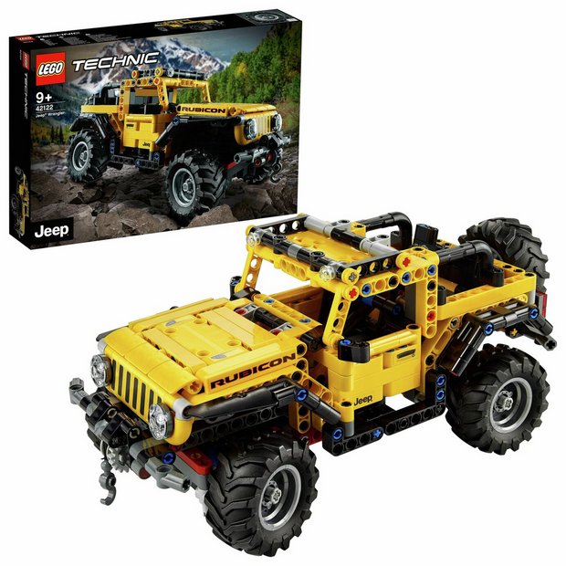 Buy LEGO Technic Jeep Wrangler Rubicon Toy Car 42122 | Toy cars and trucks  | Argos
