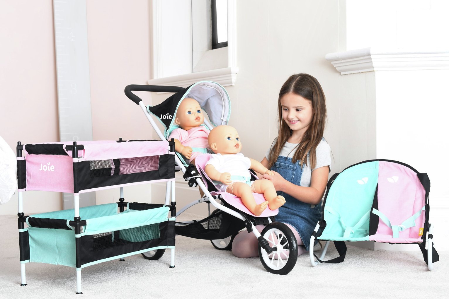 joie 3 in 1 dolls pram