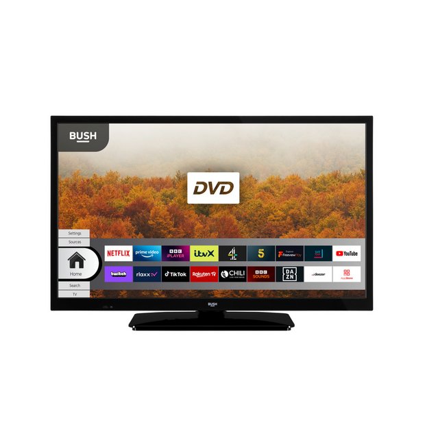 Buy Bush 24 Inch Hd Ready Smart Eled Hdr Tv Dvd Combi Televisions Argos